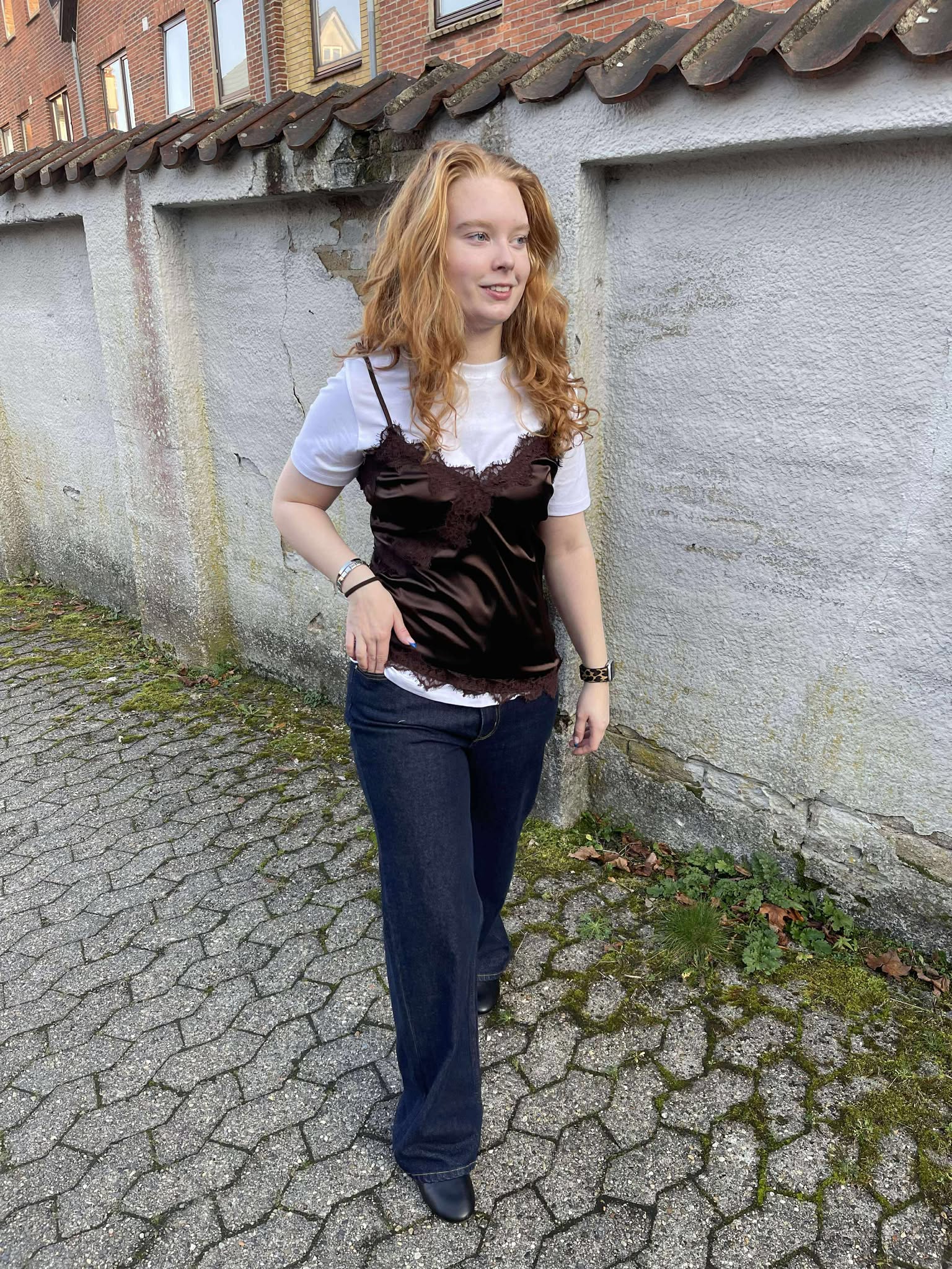 NMSOFIE Top - Chocolate Brown